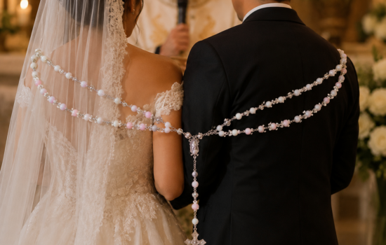 Rosary Wedding Lasso: A Sacred Symbol of Love in Catholic Weddings