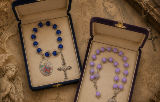 A collection of Saints’ Chaplets