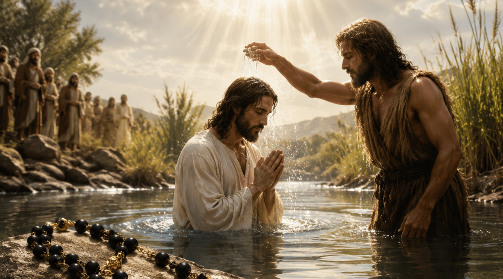 Baptism of Jesus Mysteries of the Rosary Series