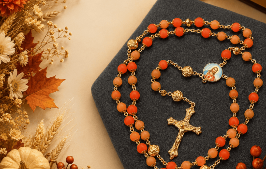 How to Select Your Gold Thanksgiving Rosary Centerpiece